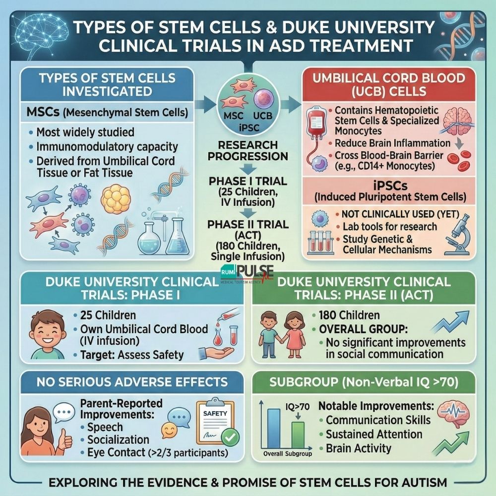 how does stem cell therapy for autism work