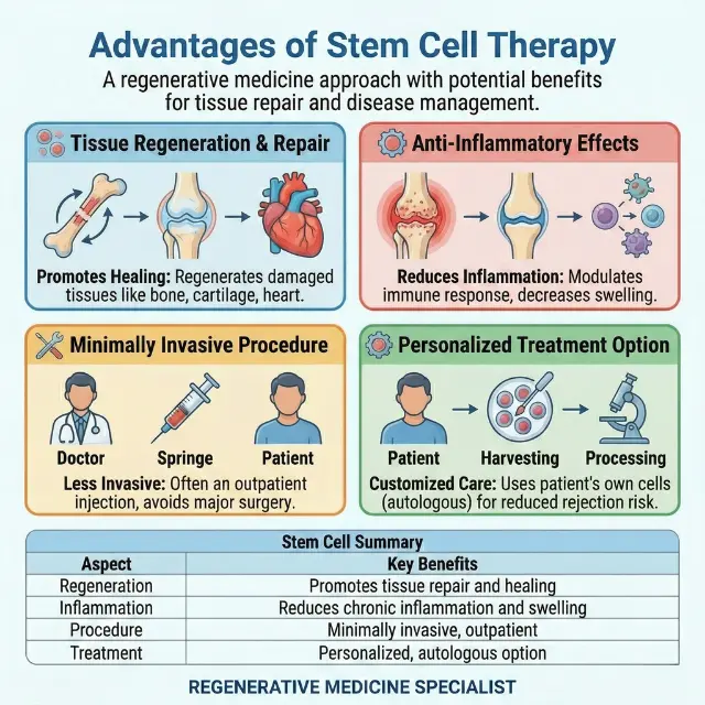 stem cell therapy advantages