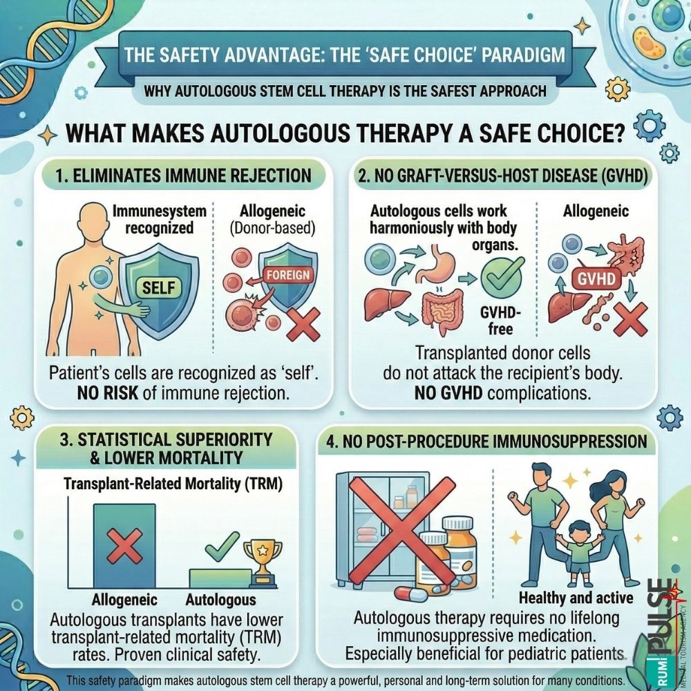 How does autologous stem cell therapy work